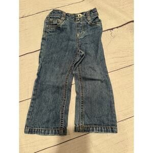 Cherokee Denim Baby Jeans Flower Accent